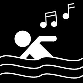 swim on music